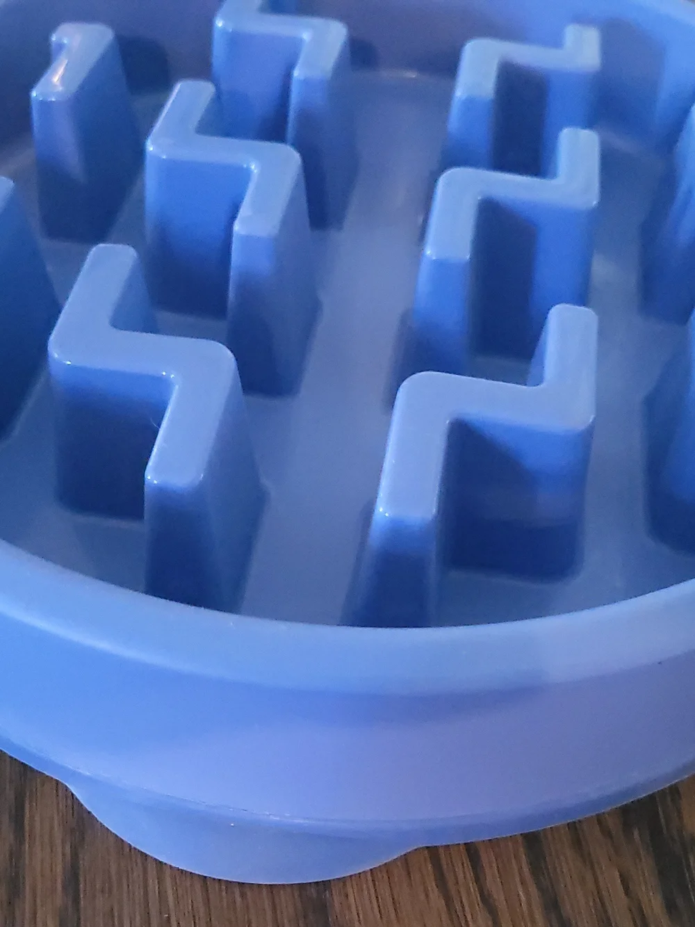 Outward Hound Fun Slo Slow Feeder Dog Bowl Large Regular Blue Activity Treat